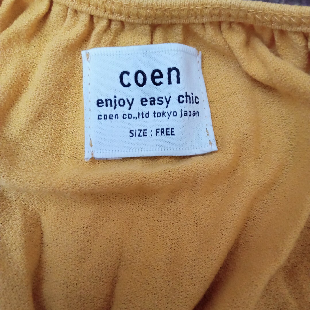 coen(コーエン)のコーエン レディースのトップス(カットソー(半袖/袖なし))の商品写真