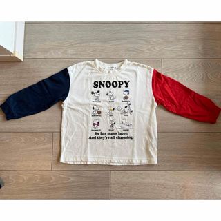 スラップスリップ(SLAP SLIP)のSLAP SLIP ロンＴ スヌーピー 110cm(Tシャツ/カットソー)