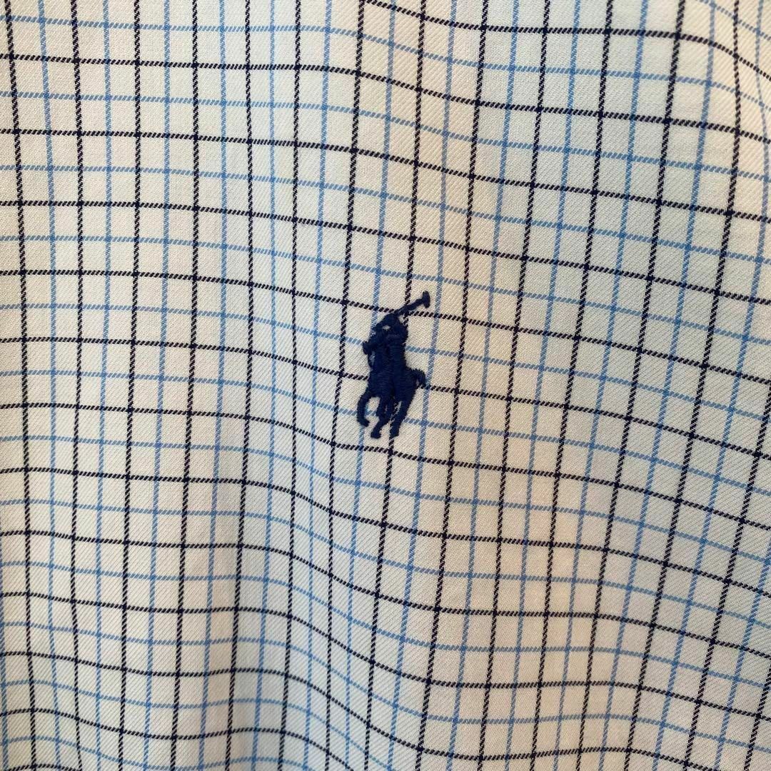 POLO RALPH LAUREN(ポロラルフローレン)のMs7 古着　ラルフローレン　チェックシャツ　BDシャツ メンズのトップス(シャツ)の商品写真