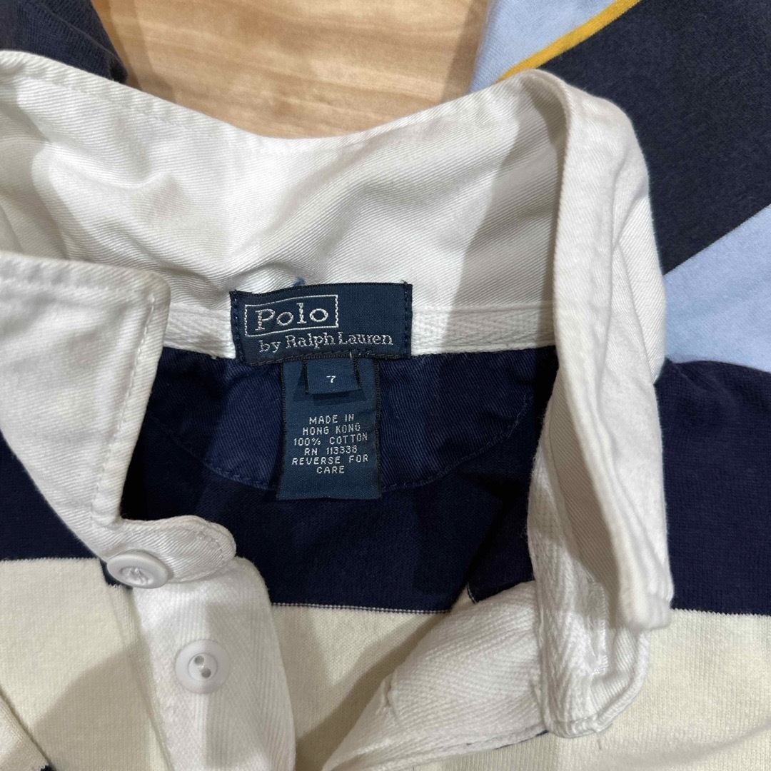 POLO RALPH LAUREN(ポロラルフローレン)のラガーシャツ3枚セット キッズ/ベビー/マタニティのキッズ服男の子用(90cm~)(Tシャツ/カットソー)の商品写真