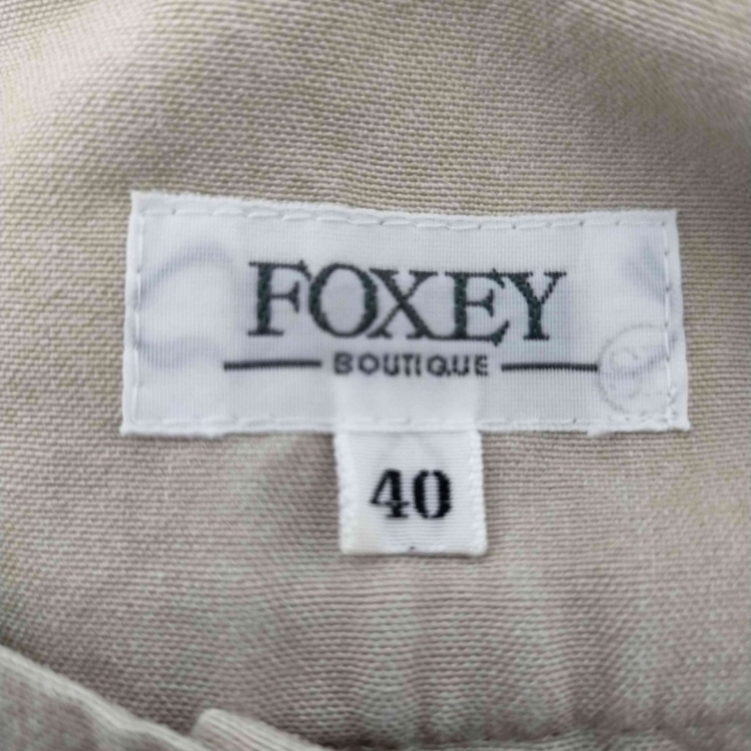 FOXEY(フォクシー)のFOXEY(フォクシー) BOUTIQUE シルクショートパンツ ジッパーフライ レディースのパンツ(その他)の商品写真