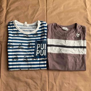 PUIPUIプイプイ  Tシャツ95 2枚セット(Tシャツ/カットソー)