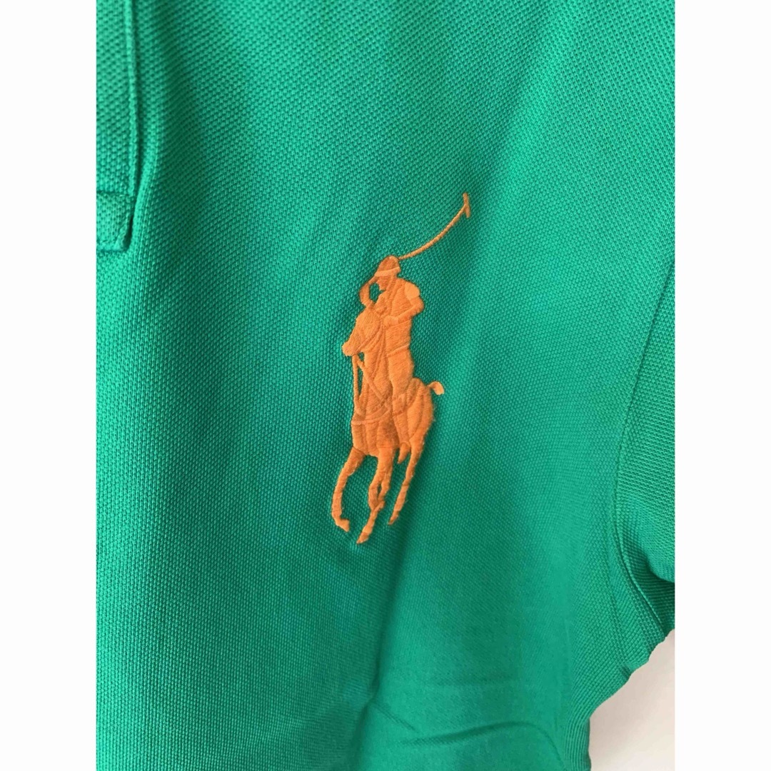 POLO RALPH LAUREN(ポロラルフローレン)のポロラルフローレン　ビッグポロ　グリーンポロシャツ メンズのトップス(ポロシャツ)の商品写真