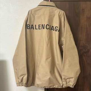 バレンシアガ(Balenciaga)のバレンシアガ　バックロゴ　ナイロンジャケット　ウインドブレーカー(ナイロンジャケット)