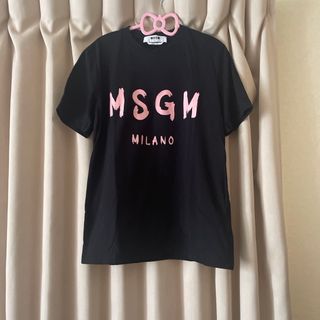 MSGM 半袖　M 美品ブラック