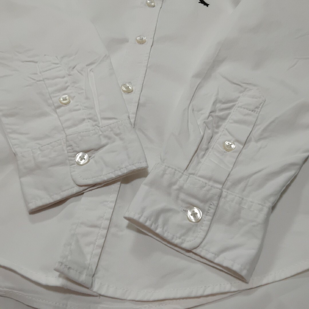 H&M(エイチアンドエム)の【H&M】エイチアンドエム　ワイシャツ　白　長袖　フォーマル　6-7Y キッズ/ベビー/マタニティのキッズ服男の子用(90cm~)(ブラウス)の商品写真