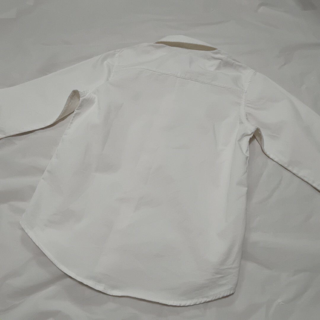 H&M(エイチアンドエム)の【H&M】エイチアンドエム　ワイシャツ　白　長袖　フォーマル　6-7Y キッズ/ベビー/マタニティのキッズ服男の子用(90cm~)(ブラウス)の商品写真