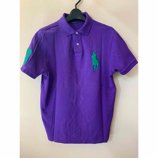 ポロラルフローレン(POLO RALPH LAUREN)のポロラルフローレン　ビッグポロ　パープルポロシャツ(ポロシャツ)