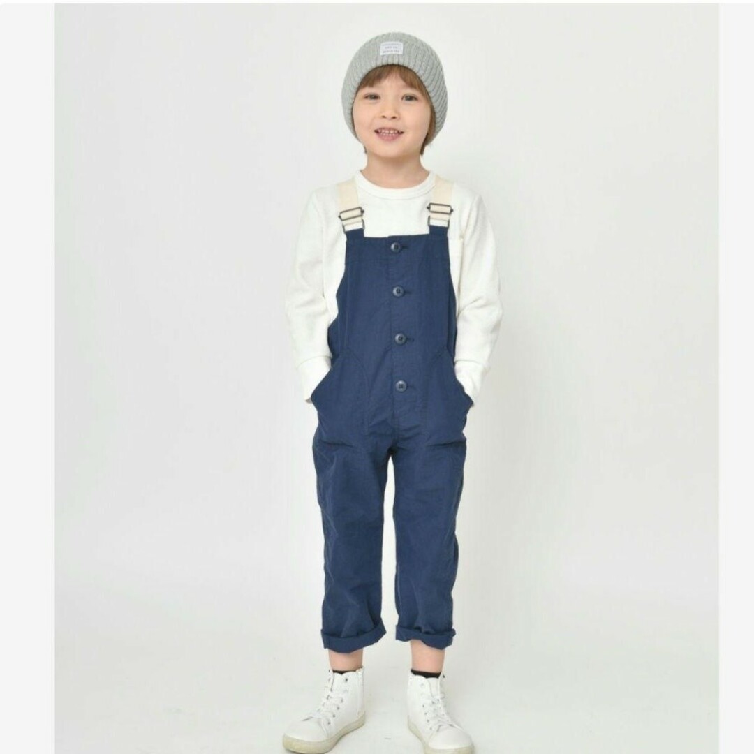 Branshes(ブランシェス)のブランシェス サロペット 100センチ 双子 キッズ/ベビー/マタニティのキッズ服女の子用(90cm~)(パンツ/スパッツ)の商品写真