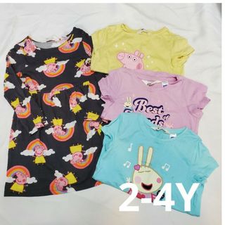 エイチアンドエム(H&M)のH&M Peppa Pig ペッパピッグ ワンピース Tシャツ まとめ売り(Tシャツ/カットソー)