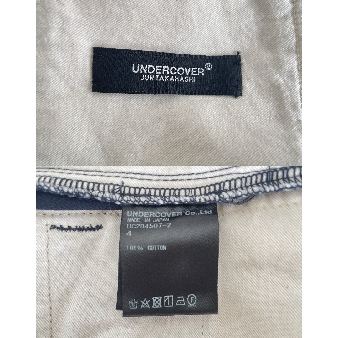 UNDERCOVER(アンダーカバー)のUNDERCOVER アンダーカバー 再構築カーゴパンツ ネイビー 4 メンズのパンツ(ワークパンツ/カーゴパンツ)の商品写真