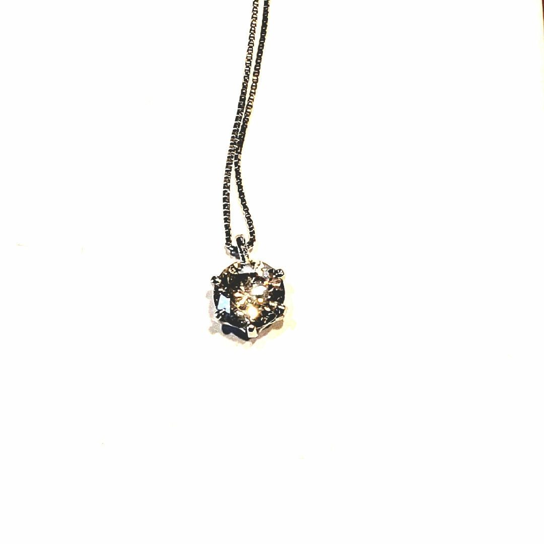 1カラットダイヤモンドネックレス レディースのアクセサリー(ネックレス)の商品写真