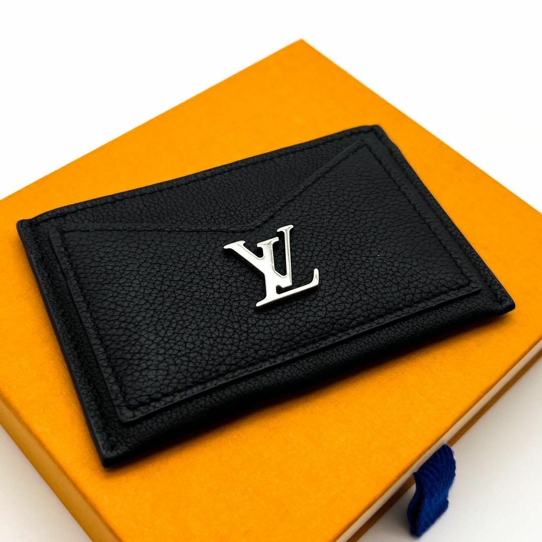 LOUIS VUITTON(ルイヴィトン)の【超極美品】ルイヴィトン　ポルトカルトロックミー　カードケース　ノワール　黒 メンズのファッション小物(名刺入れ/定期入れ)の商品写真