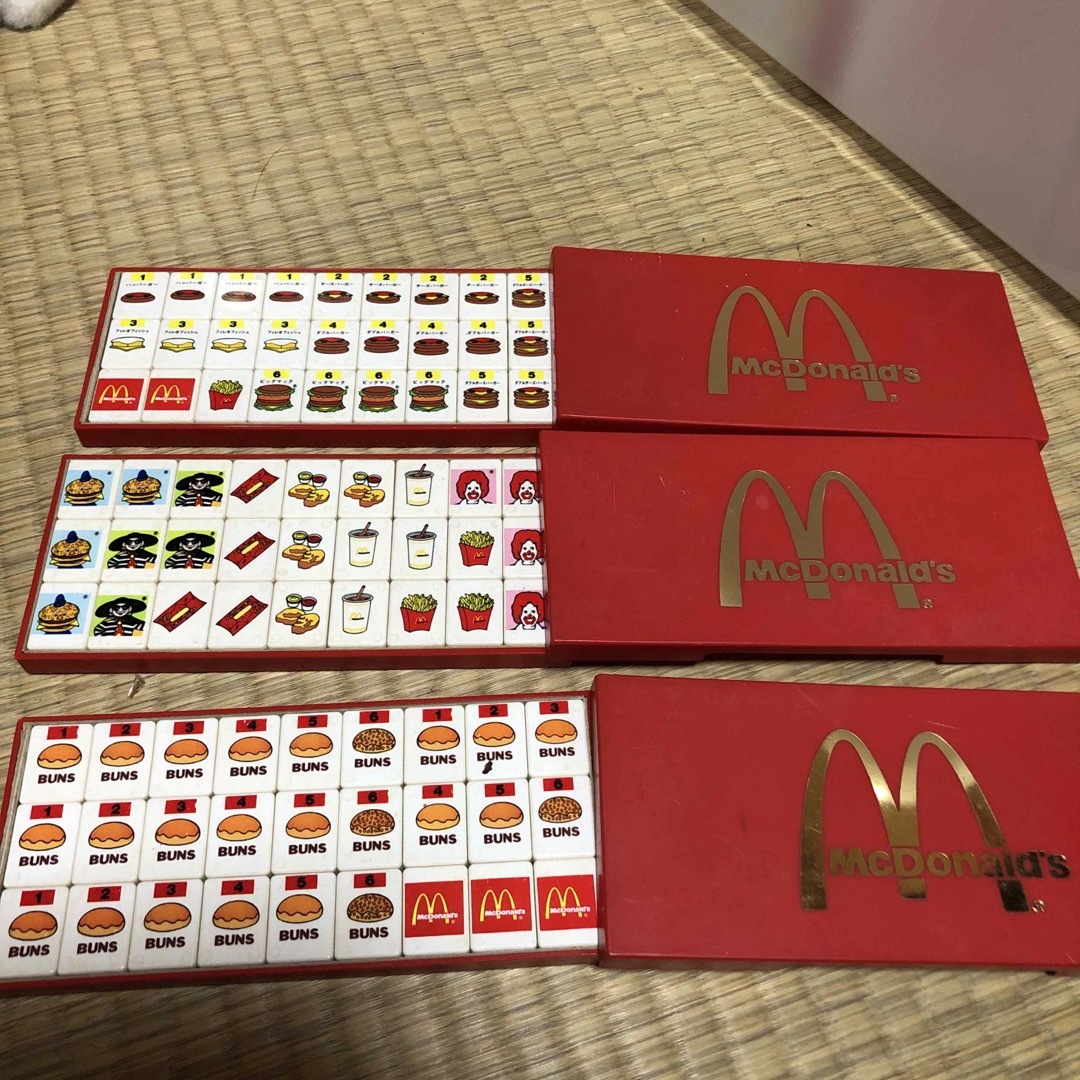 マクドナルド　ドンジャラ牌 エンタメ/ホビーのテーブルゲーム/ホビー(その他)の商品写真