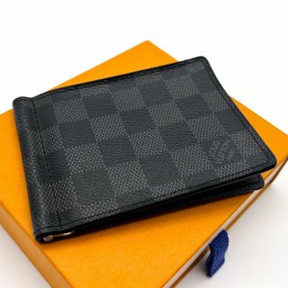 ルイヴィトン(LOUIS VUITTON)の【極美品】ルイヴィトン　ポルトフォイユパンス　ダミエグラフィット　マネークリップ(マネークリップ)