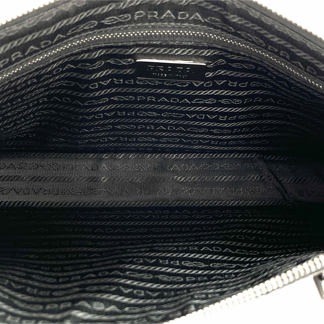 PRADA(プラダ)のプラダ BR0513 パテント レザー ショルダー ハンドバッグ ブラックカラー レディースのバッグ(ショルダーバッグ)の商品写真