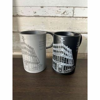 スターバックス(Starbucks)の新品⭐︎ スターバックスリザーブ★ロースタリー中目黒限定★マグカップ２個セット(グラス/カップ)