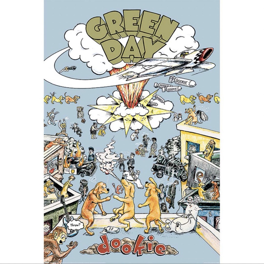 Green Day ポスター Dookie 61×91.5cm エンタメ/ホビーのタレントグッズ(ミュージシャン)の商品写真