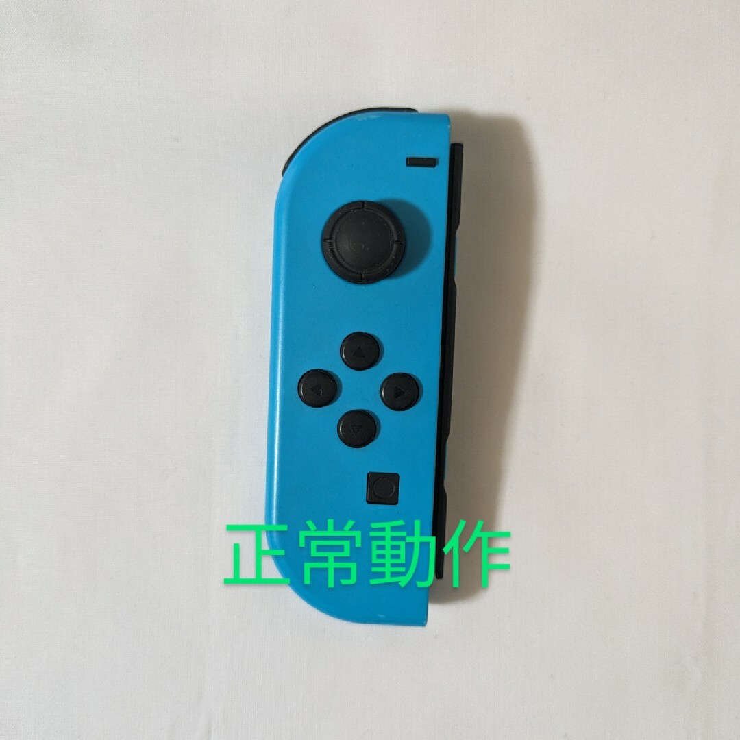 Nintendo Switch(ニンテンドースイッチ)のNintendo Switch joy-con(ジョイコン) 左② ネオンブルー エンタメ/ホビーのゲームソフト/ゲーム機本体(その他)の商品写真