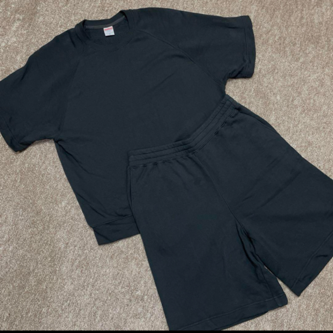 UnitedAthle(ユナイテッドアスレ)のルーズフィット ラグランハーフスリーブ スウェット & スウェットパンツ メンズのトップス(Tシャツ/カットソー(半袖/袖なし))の商品写真