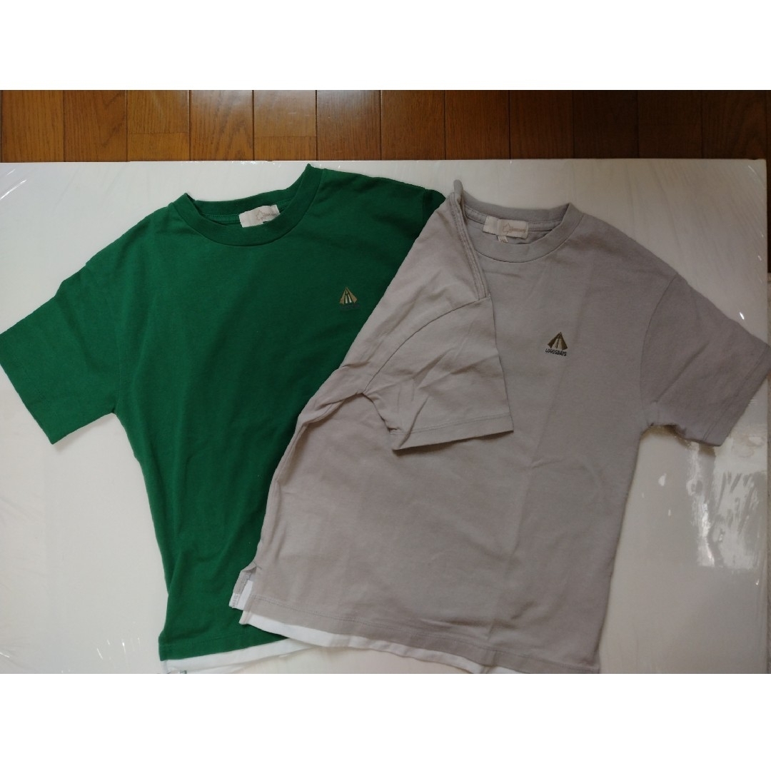 LOGOS(ロゴス)の双子コーデ Ｔシャツ 140 キッズ/ベビー/マタニティのキッズ服男の子用(90cm~)(Tシャツ/カットソー)の商品写真