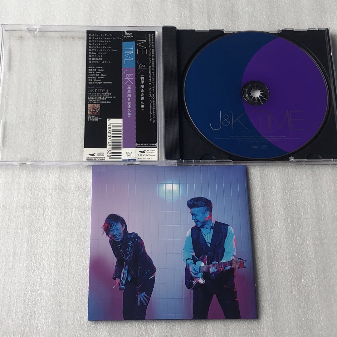 J＆K 梶原順 安達久美/TIME(2014年)  エンタメ/ホビーのCD(ジャズ)の商品写真