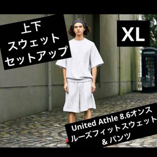 ユナイテッドアスレ(UnitedAthle)の未着用 ルーズフィット ラグランハーフスリーブ スウェット & スウェットパンツ(Tシャツ/カットソー(半袖/袖なし))