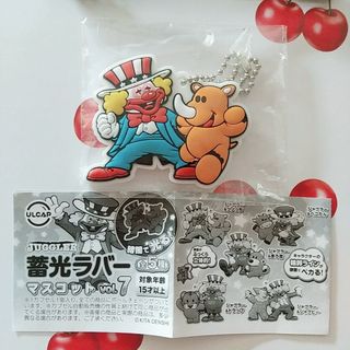 キタデンシ(北電子)の﻿■JUGGLER 蓄光ラバーマスコット vol.7 ジャグラー＆ツノっち■新品(パチンコ/パチスロ)