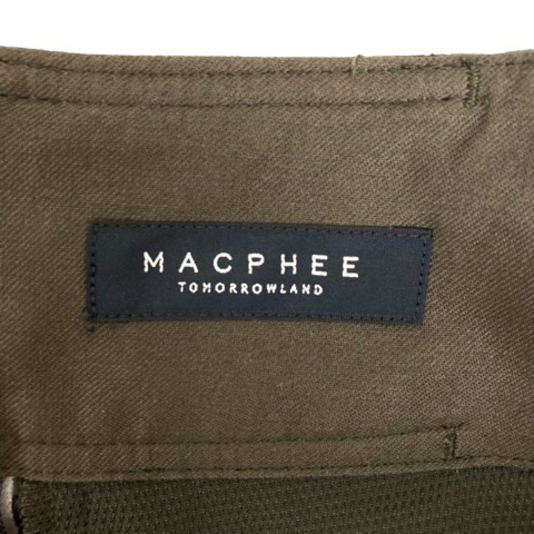 MACPHEE(マカフィー)のマカフィー トゥモローランド スカート フレア アシンメトリー ひざ丈 38 緑 レディースのスカート(その他)の商品写真