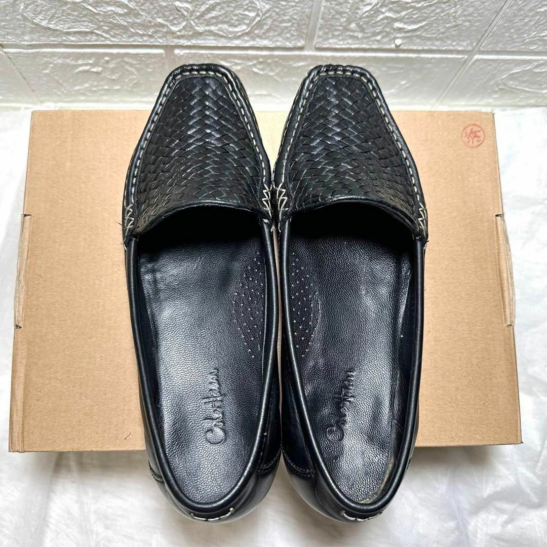 Cole Haan(コールハーン)のコールハーン　イントレチャート　ローファー　ドライビングシューズ　黒　7.5 メンズの靴/シューズ(スリッポン/モカシン)の商品写真