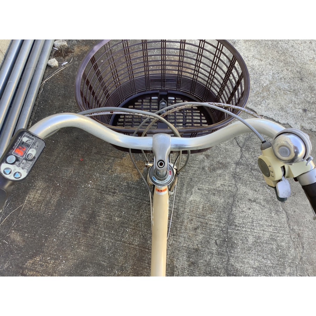 ヤマハ(ヤマハ)のヤマハ新機種電動アシスト自転車pas20インチアイボリーアルミボディー スポーツ/アウトドアの自転車(自転車本体)の商品写真