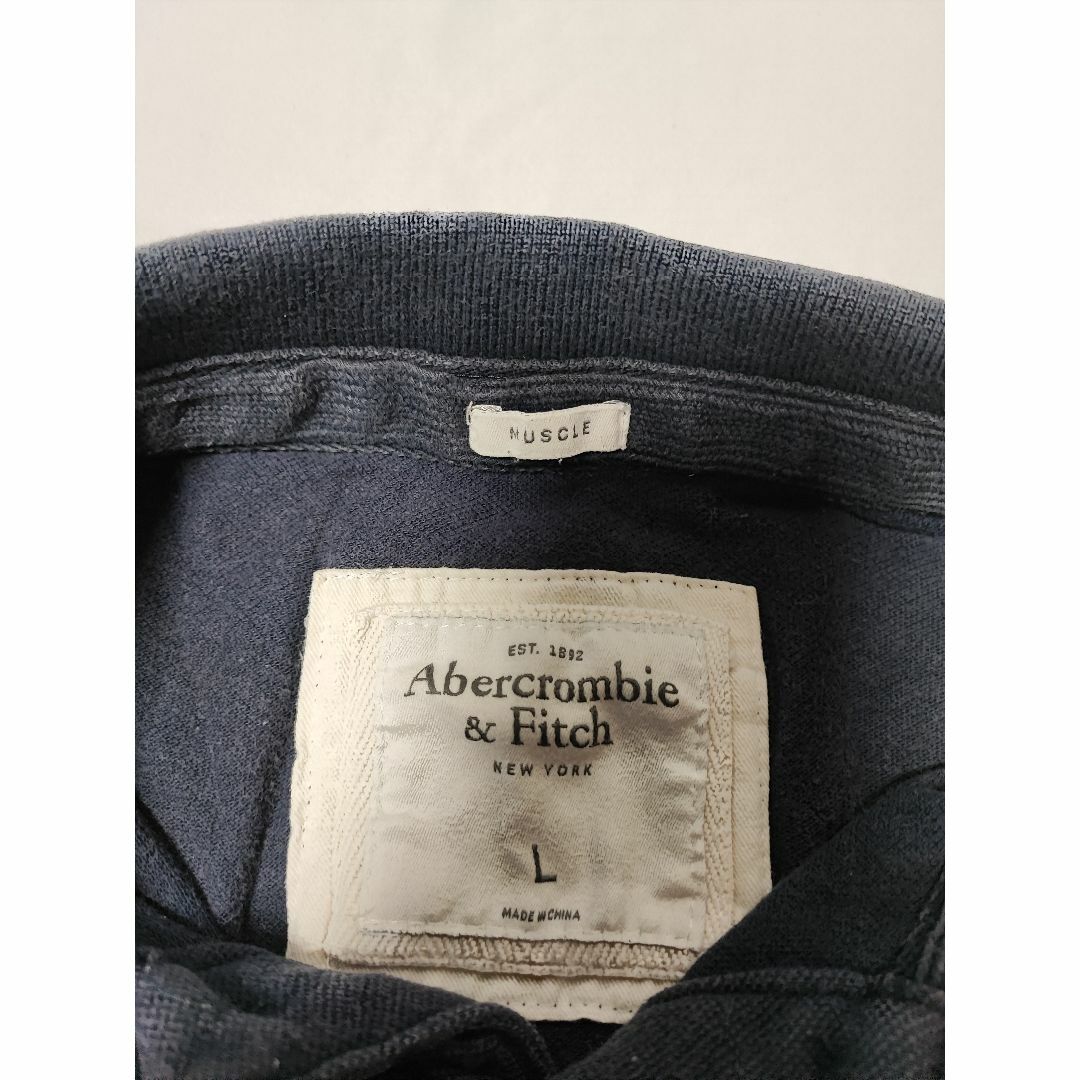 Abercrombie&Fitch(アバクロンビーアンドフィッチ)のアバクロ ポロシャツ 半袖 トップス メンズ L メンズのトップス(ポロシャツ)の商品写真