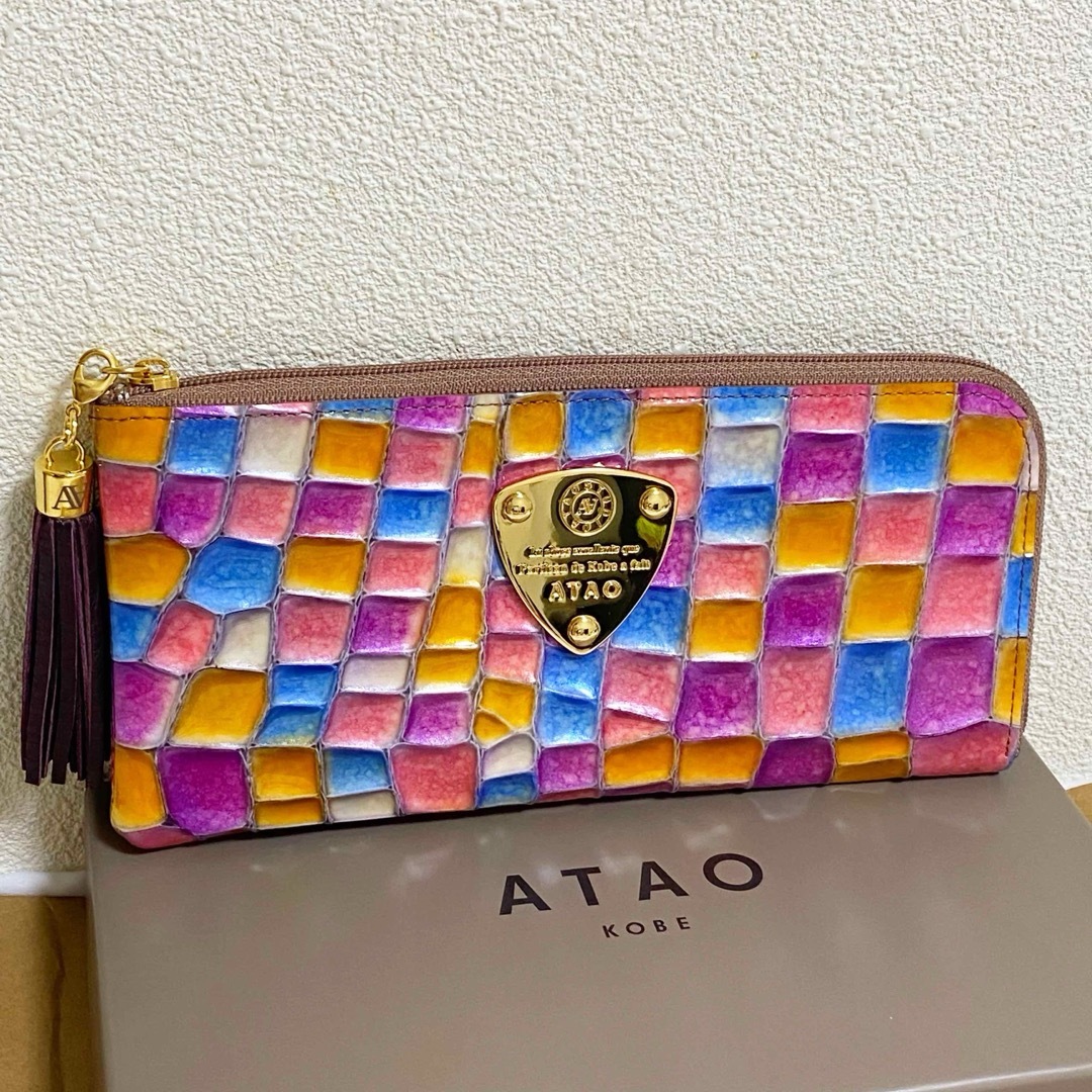 ATAO(アタオ)の【新品未使用】ATAO アタオ リモヴィトロ 長財布  サントリーニイエロー レディースのファッション小物(財布)の商品写真