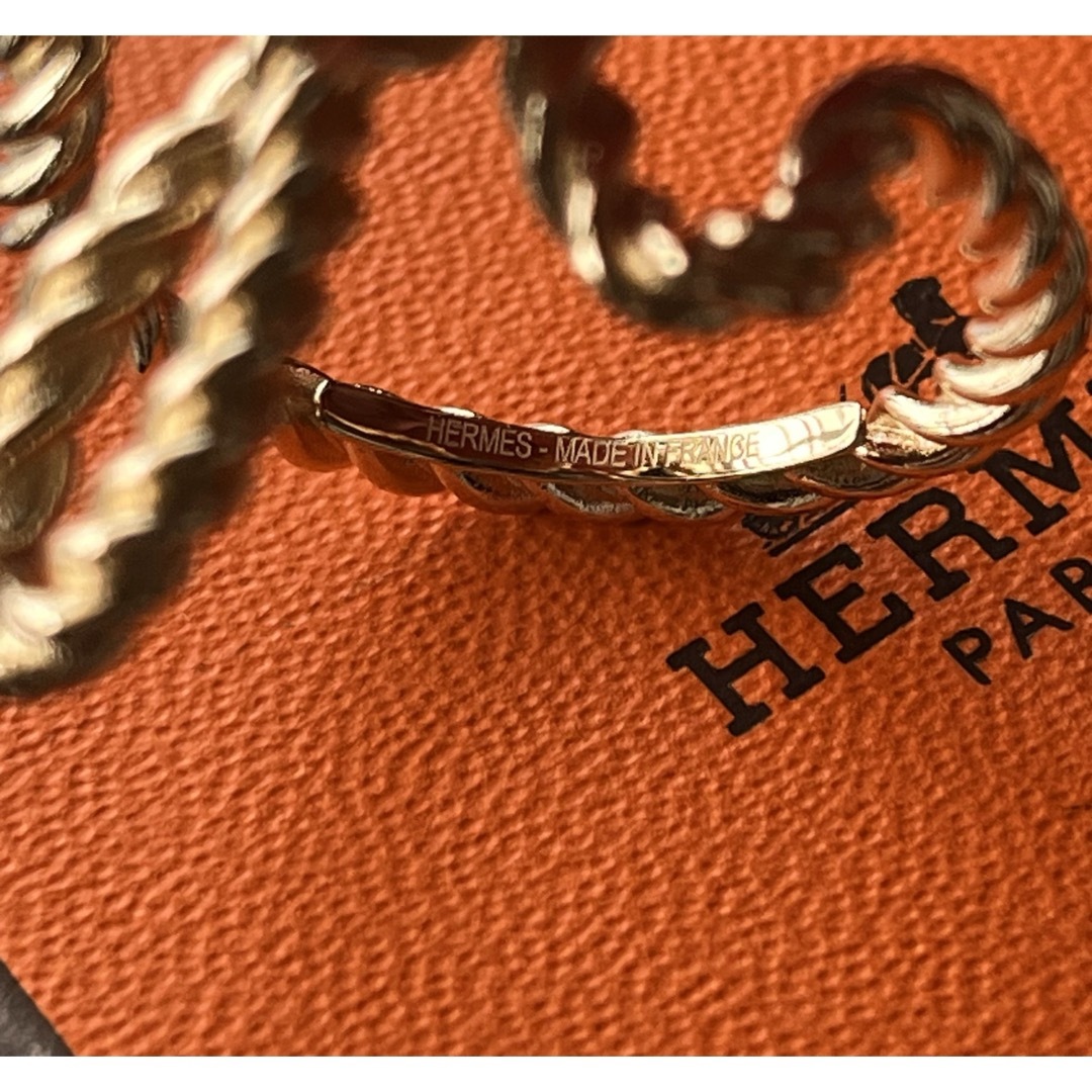 Hermes(エルメス)のエルメス　 コードアッシュ　スカーフリング レディースのファッション小物(バンダナ/スカーフ)の商品写真