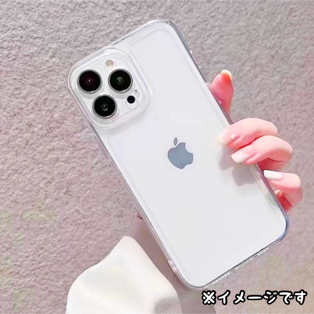 iPhoneケース 12Pro 透明 シンプル クリア ケース フィルム付き スマホ/家電/カメラのスマホアクセサリー(iPhoneケース)の商品写真