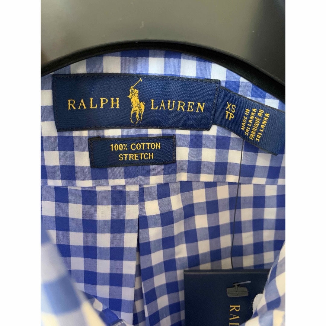 POLO RALPH LAUREN(ポロラルフローレン)のポロラルフローレン　ワンポイント　ブルーギンガムチェックシャツ メンズのトップス(シャツ)の商品写真