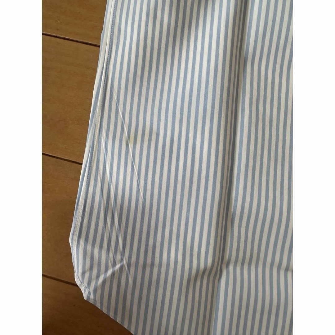 FINAMORE(フィナモレ)のFinamore / フィナモレシャツ ホワイトxライトブルー size36 メンズのトップス(Tシャツ/カットソー(七分/長袖))の商品写真