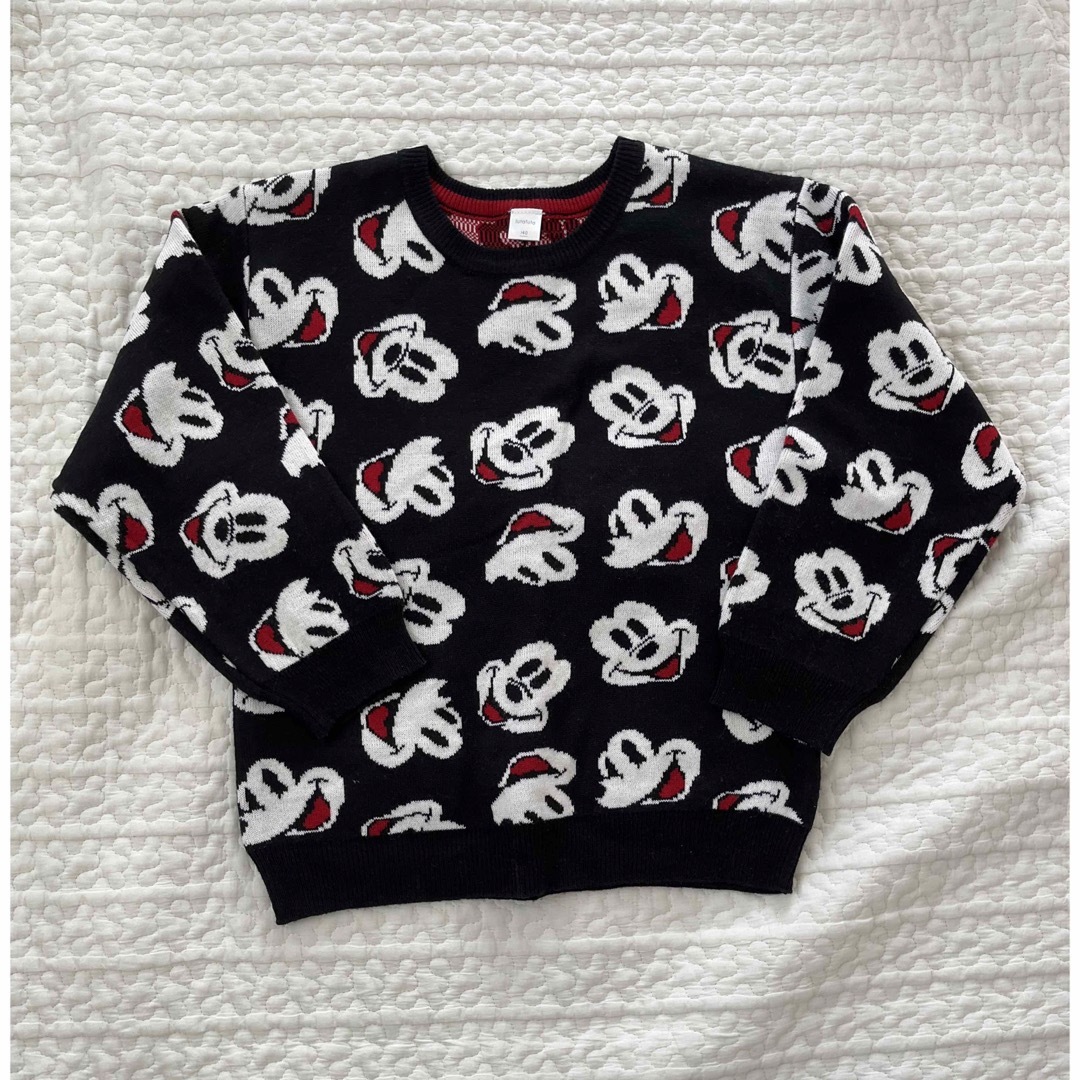 Disney ミッキーマウス　カットソー サイズ140 キッズ/ベビー/マタニティのキッズ服男の子用(90cm~)(Tシャツ/カットソー)の商品写真