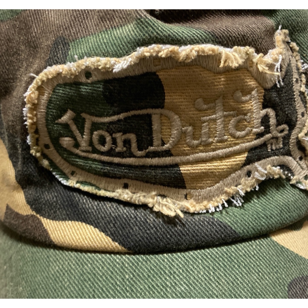 Von Dutch(ボンダッチ)のめっちゃカッコいい♪ダメージ仕様メッシュキャップ　ボンダッチ　Von Dutch メンズの帽子(キャップ)の商品写真