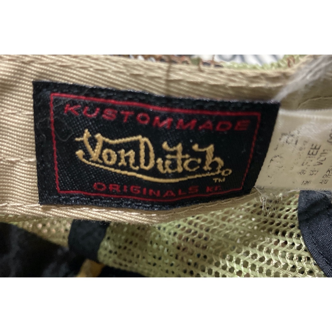 Von Dutch(ボンダッチ)のめっちゃカッコいい♪ダメージ仕様メッシュキャップ　ボンダッチ　Von Dutch メンズの帽子(キャップ)の商品写真
