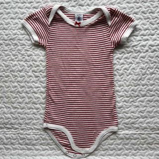 プチバトー(PETIT BATEAU)のプチバトー　半袖ボディ(肌着/下着)