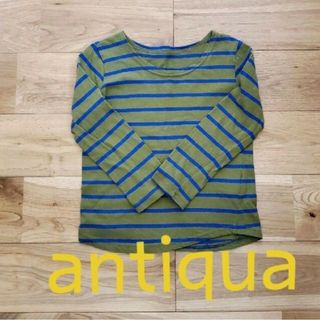 antiqua - アンティカ ロンT  KIDS  110-120センチ