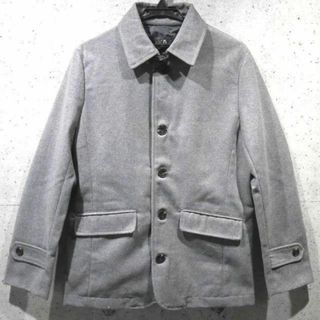 【新品/送料込】Mサイズ★ネックチンベルト GRAY スタイリッシュコート★(その他)