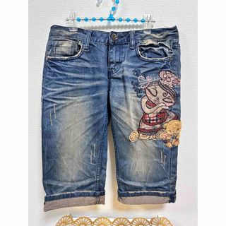 ★レア★試し履き★インポートデニム★Mサイズ★ダメージ★ジーンズ★JDJEANS(デニム/ジーンズ)