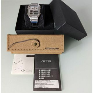 シチズン(CITIZEN)の【保証書付】 CITIZEN レコードレーベル サーモセンサー move限定品(腕時計(アナログ))