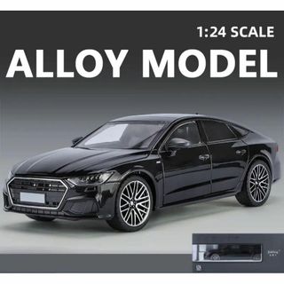 【早い者勝ち】アウディ A7 スポーツバック ミニカー 1/24 黒 audi(ミニカー)