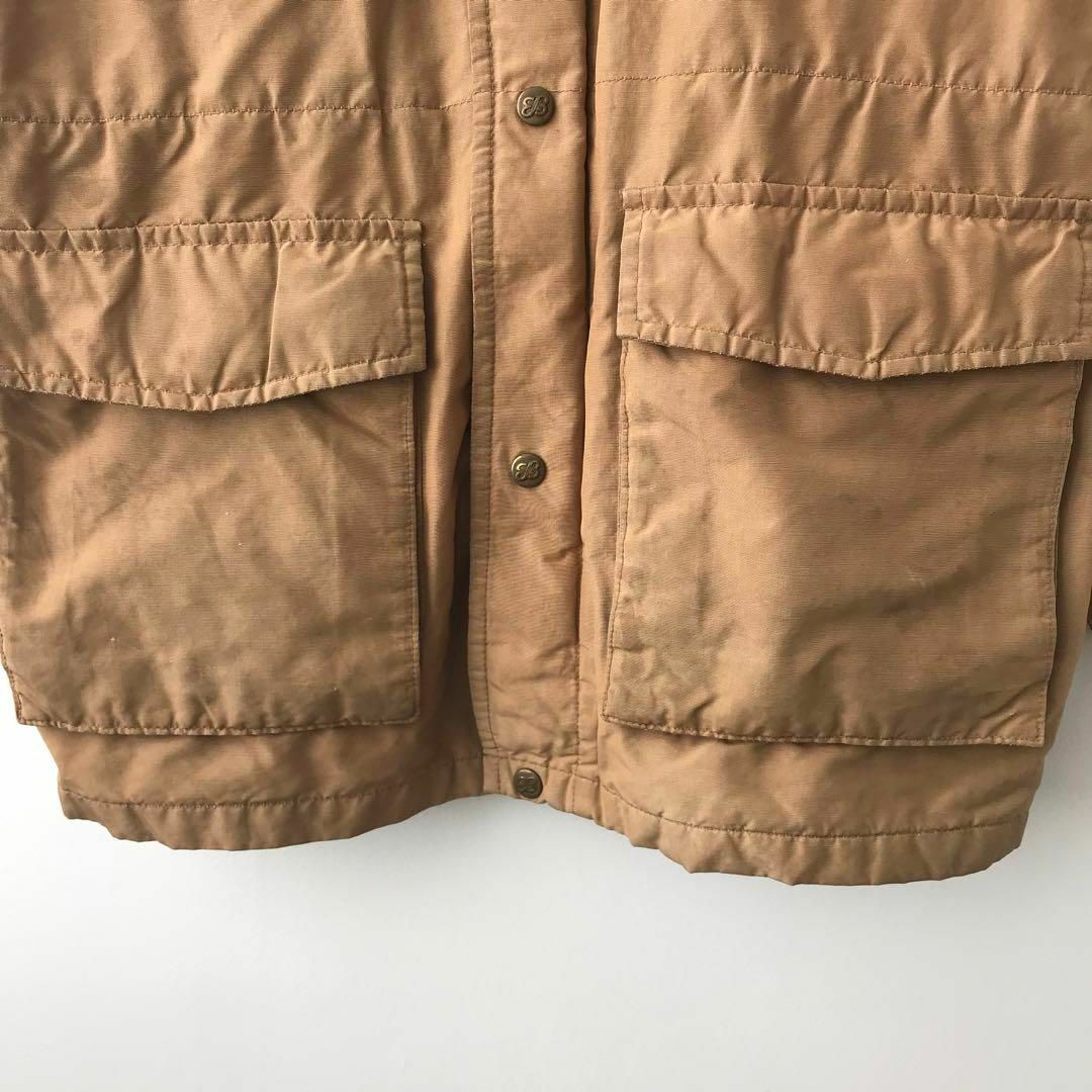 Eddie Bauer(エディーバウアー)のms14古着　エディーバウアー　黒タグ　ベージュ　ジャケット　90s メンズのジャケット/アウター(カバーオール)の商品写真