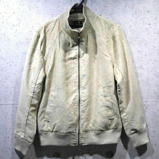 【新品/送料込】★BEIGE スウェード リブ ブルゾン★(ブルゾン)