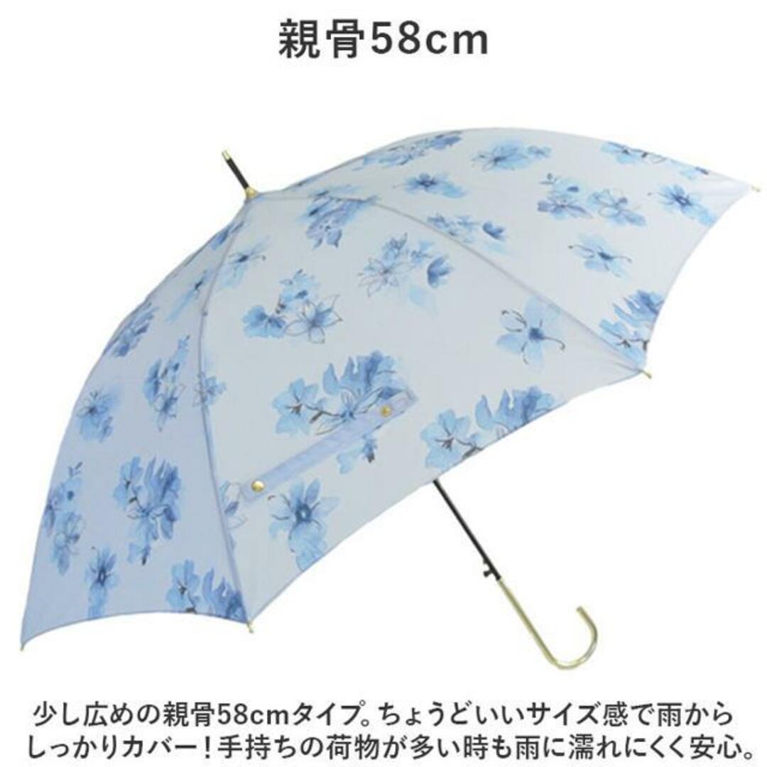 ATTAIN 58cm ジャンプ傘 レディースのファッション小物(傘)の商品写真