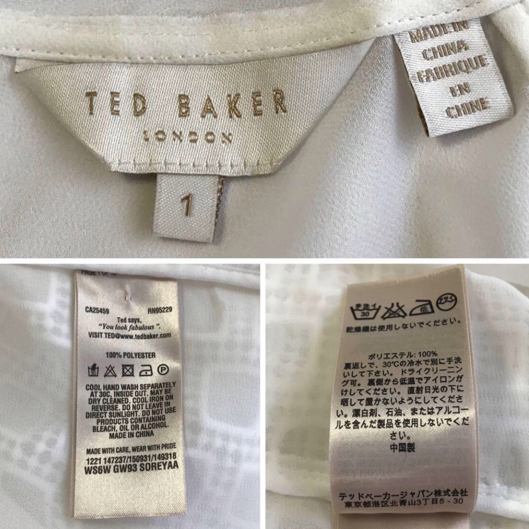 TED BAKER(テッドベイカー)のTED BAKER プルオーバー シアーブラウス レディースのトップス(シャツ/ブラウス(長袖/七分))の商品写真